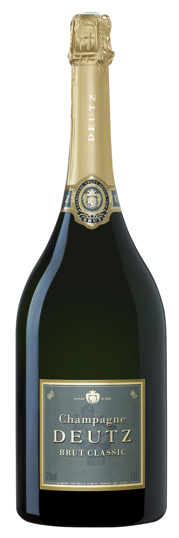 Champagne DEUTZ Brut Classic - 75cl - Le Verre Canaille.com